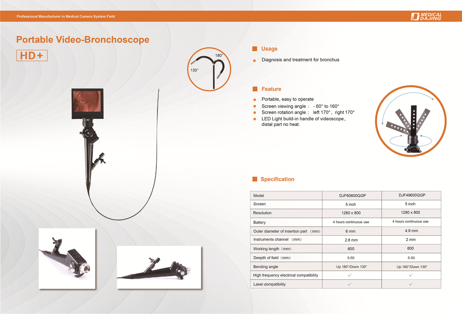 Portable Video-Bronchoscope