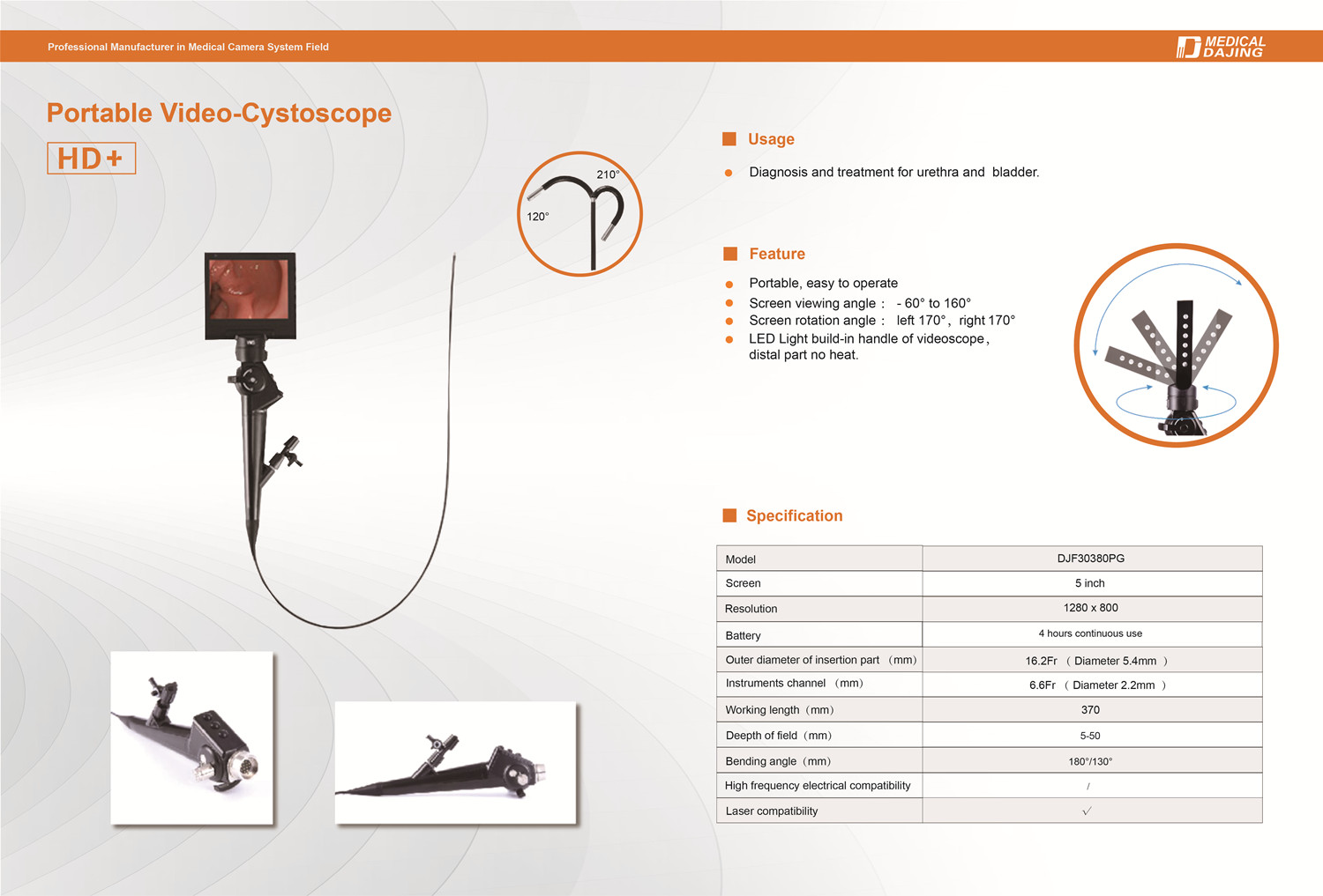 Portable Video-Cystoscope